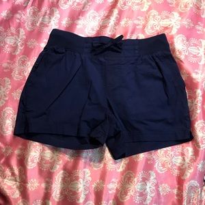 Navy blue shorts